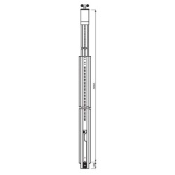 Ohutu sammas 2350–3000 mm