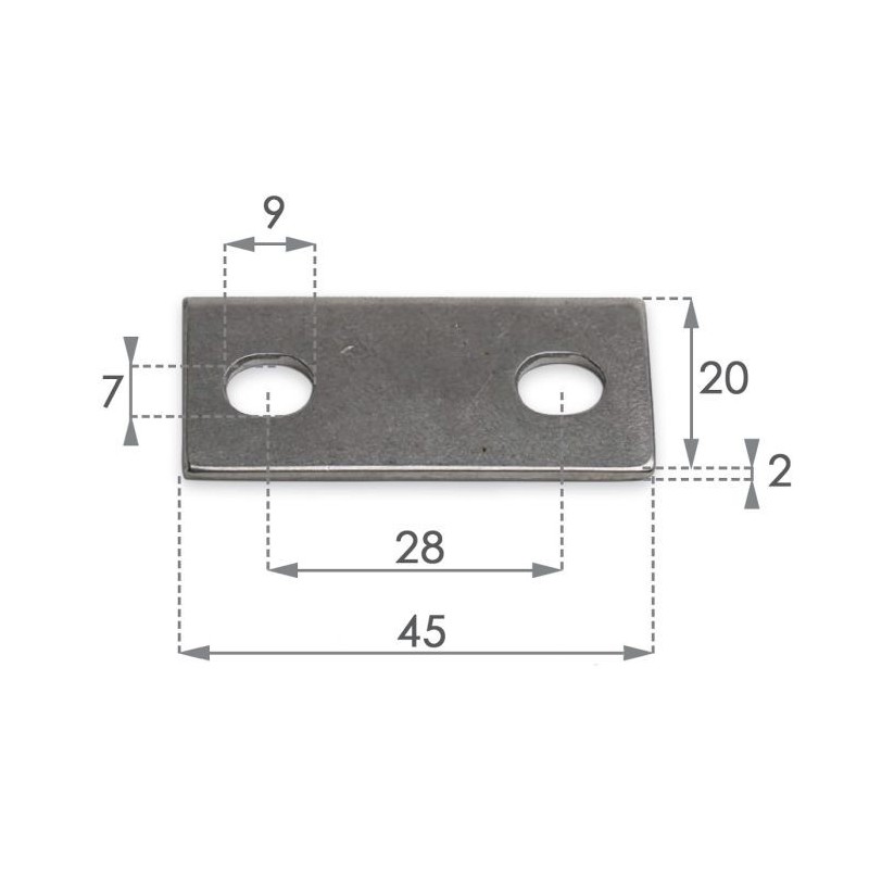 Fixing plate washer