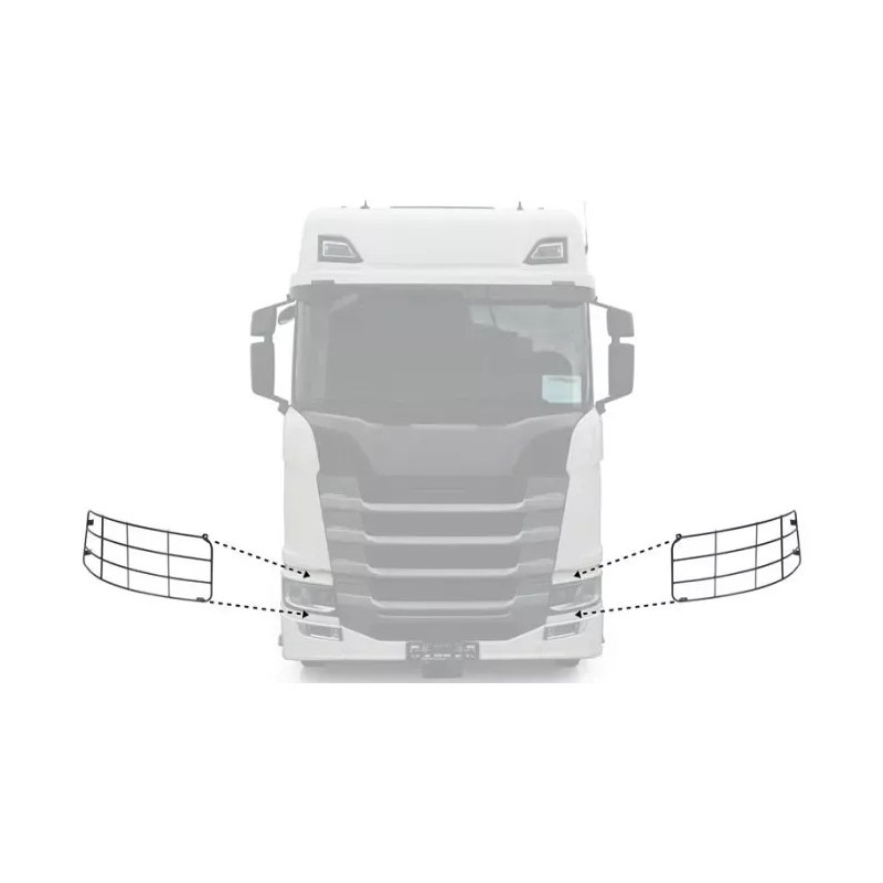 Scania S/R 2017- Esitule kaitsevõre Scania S/R 2017- Esitule kaitsevõre