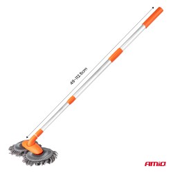 Pöörlev teleskoop pesuhari 49-112cm