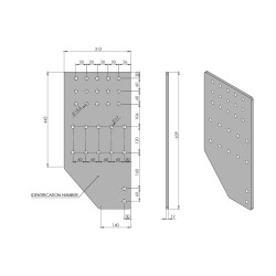 Side bar 90° fixing tube | Truck parts | Nordparts