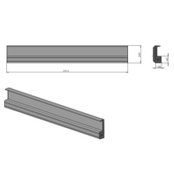 Tulekonsool koos allasõidutõkkega | Nordparts