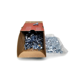 Lukustusruuvi M6x20+mutter Zn, 200 tk | Veoauto varuosad | Nordparts