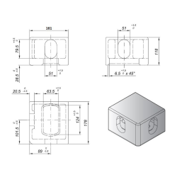 Container corner - bottom right | Truck parts | Nordparts