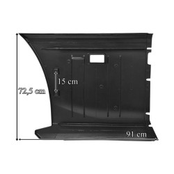 Scania 7 Telgedevaheline spoiler / tagumine-vasak