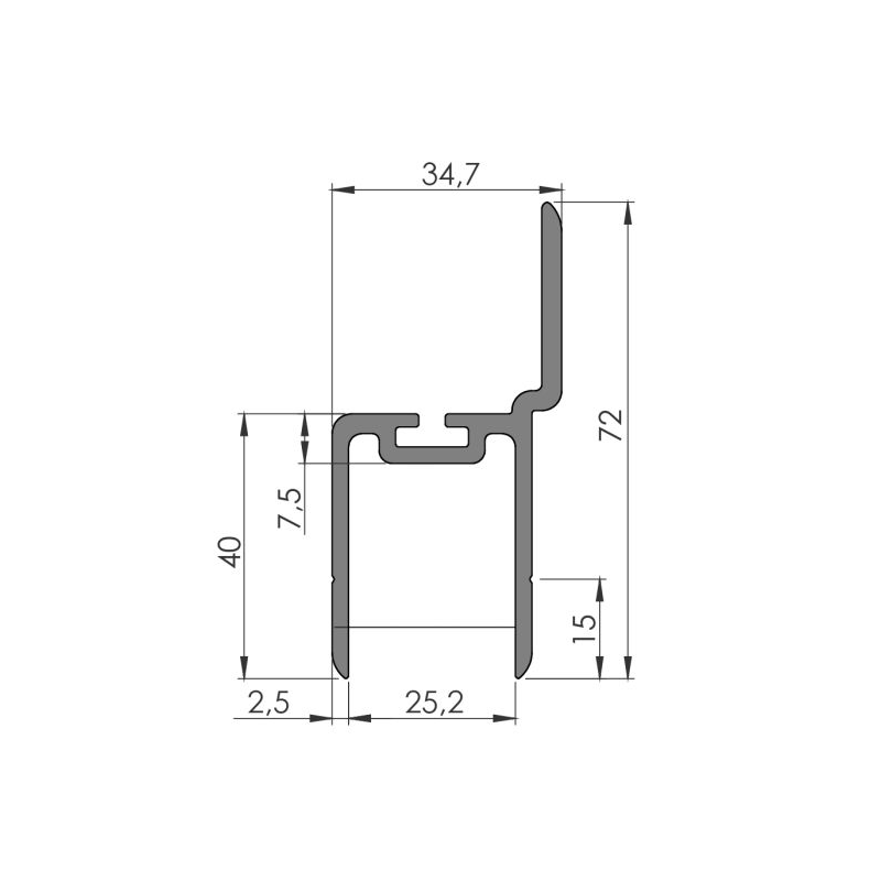 Lõpposa 16071 1,09/6,6 | Veoauto varuosad | Nordparts
