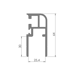 Lõpp sektsioon tagumine K20 023239An1,23/6,0 | Veoauto varuosad | Nordparts