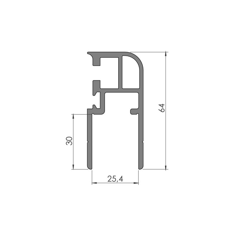 Lõpp sektsioon tagumine K20 023239An1,23/3,0 | Veoauto varuosad | Nordparts