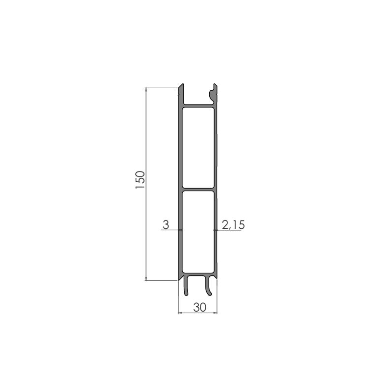 Vahepealne sektsioon 36091 An 2,82/5,0 | Veoauto varuosad | Nordparts