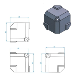 Nurgatükk 5780-sisemine, Monovan | Veoauto varuosad | Nordparts