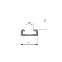 Tihendi profiil 5103 0,19/6,0 | Veoauto varuosad | Nordparts