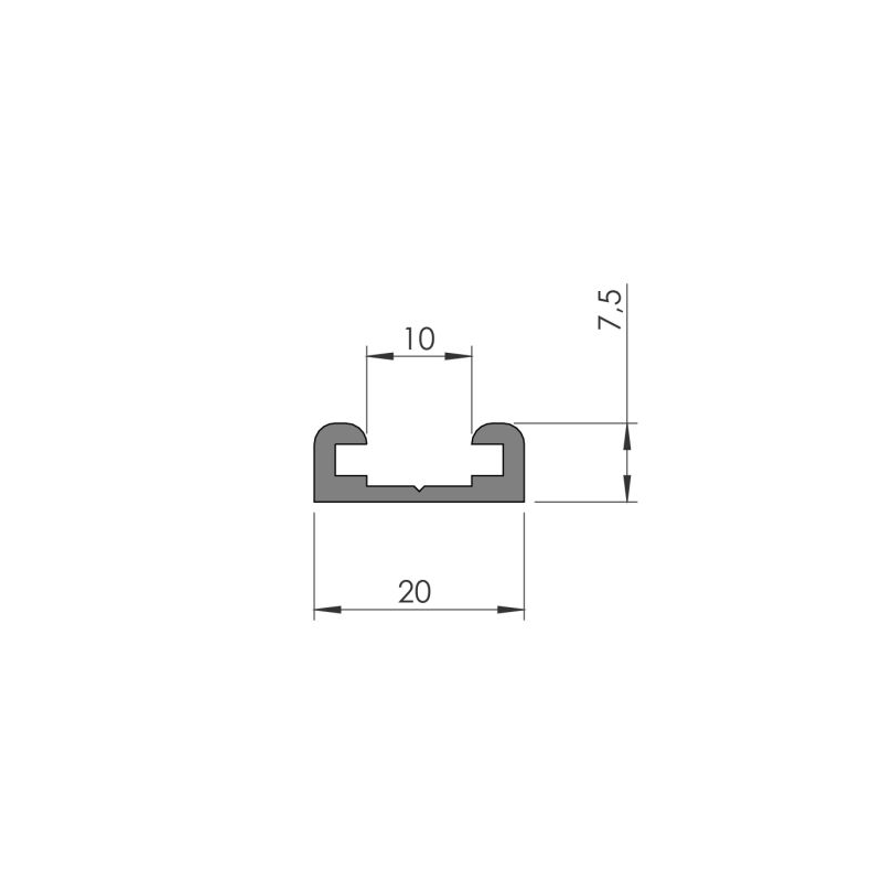 Tihendi profiil 5103 0,19/6,0 | Veoauto varuosad | Nordparts
