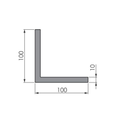 Kulmaprofiili 100x100x10 | Veoauto varuosad | Nordparts