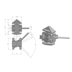 Twist lock kinnitussüsteem konteineritele | Nordparts
