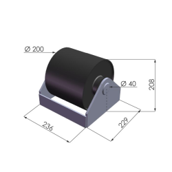 Kallurirull Ø200 mm | Nordparts