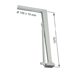 Vahetatava korpuse tugijalg | Nordparts