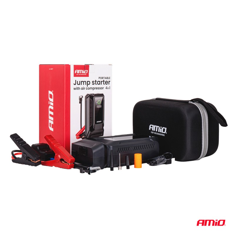 4-ühes käivitusseade 12V 12Ah 1600A
