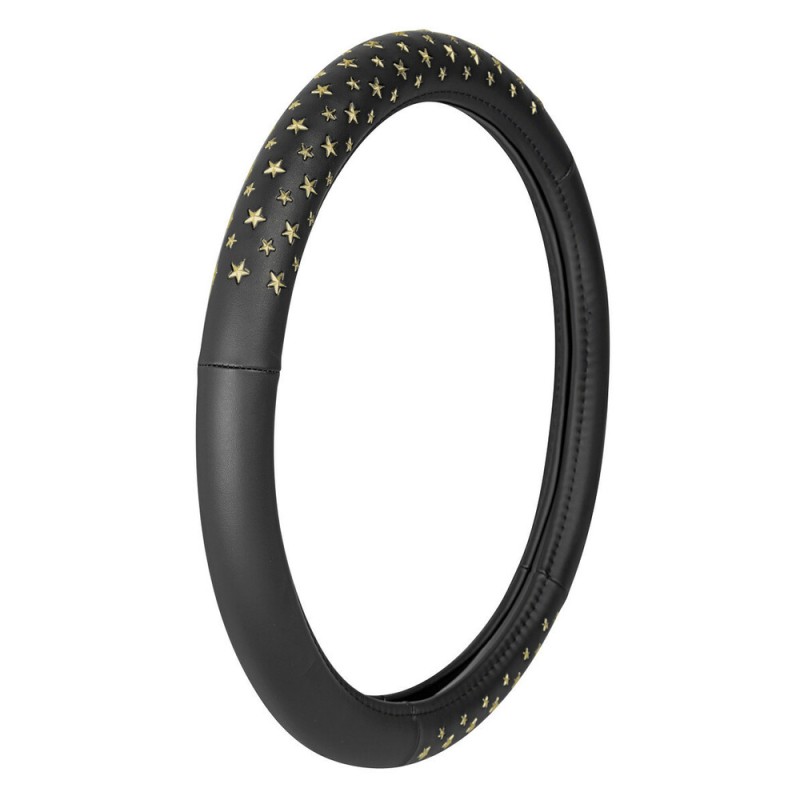 Roolikate Icon 37-39mm, mustkuld,nahk