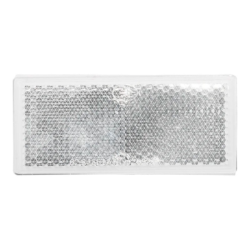 Reflektor valge 82x36mm kleebitav 2tk
