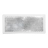 Reflektor valge 82x36mm kleebitav 2tk