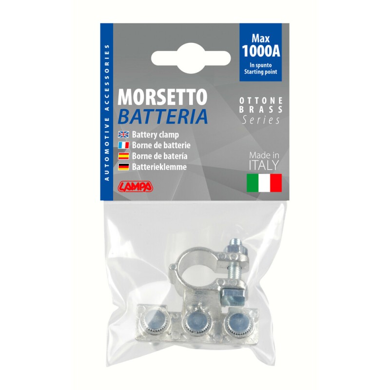 Tugevdatud akuklemm miinusklemmile 12/24