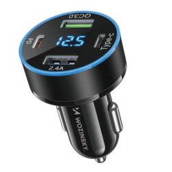 Wozinsky 50W autolaadija displeiga