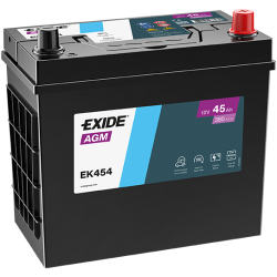 Exide AGM 45Ah 380A 237x127x227-+