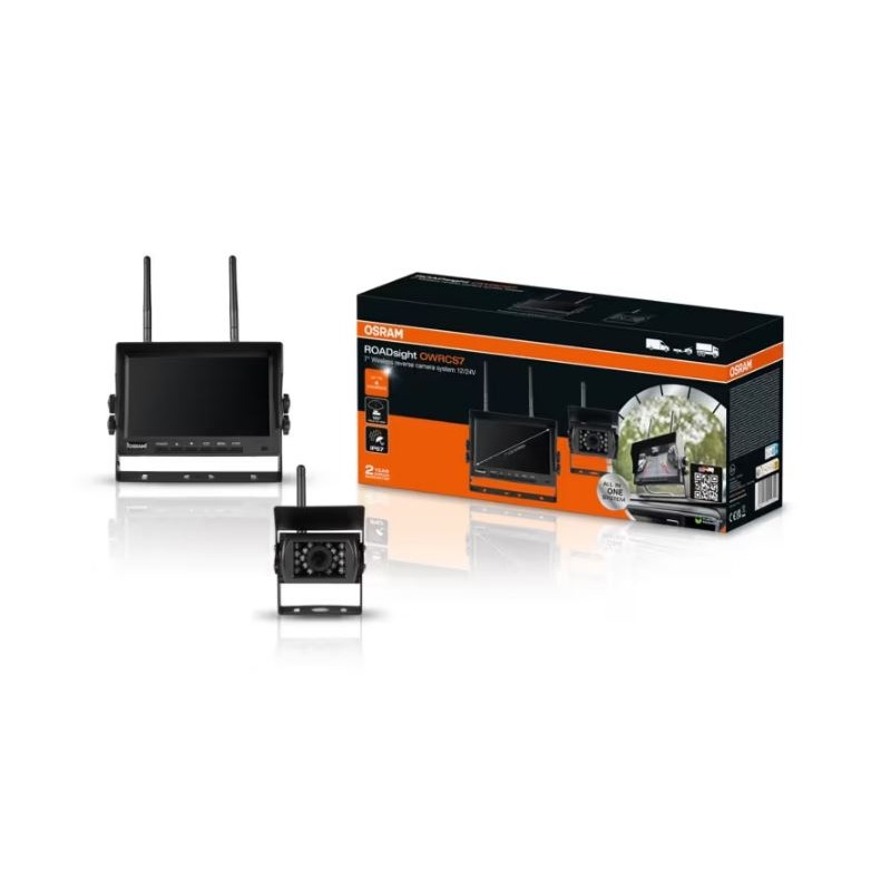Osram tagurduskaamera 7" komplekt