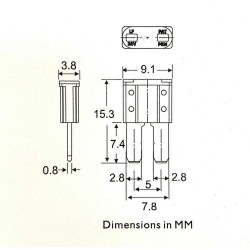 Kaitse 7,5A  Mikro II