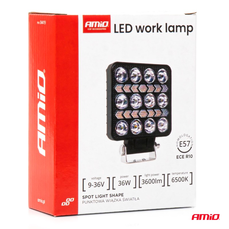 Töövalgusti AWL75 36W 6500K 3600lm 9-36V
