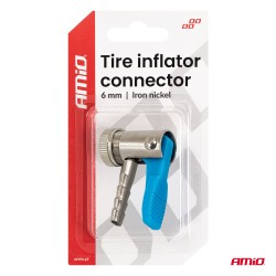 Vastupidav voolikuadapter 6mm lukustiga