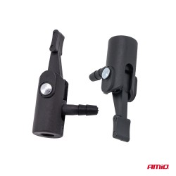 Plastikust rehvipumpamise adapter 6 mm