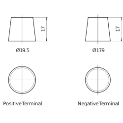 Exide EFB 100Ah 900A 353x175x190-+ | Truck parts | Nordparts