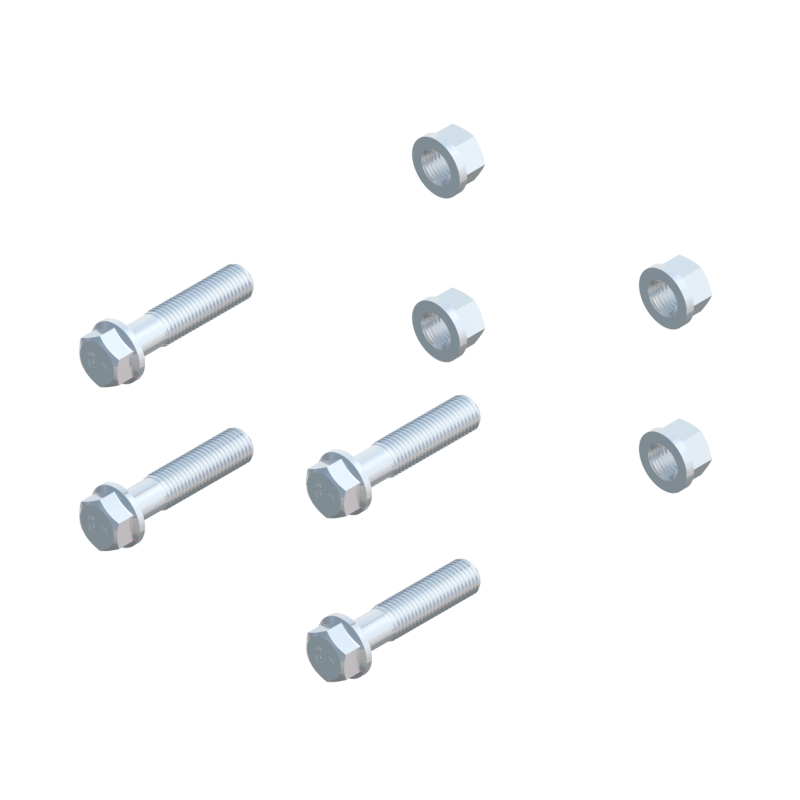 Poltide komplekt läbivaks paigaldamiseks