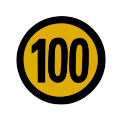 Kiiruspiirang 100 km/h, kleebis | Veoauto varuosad | Nordparts