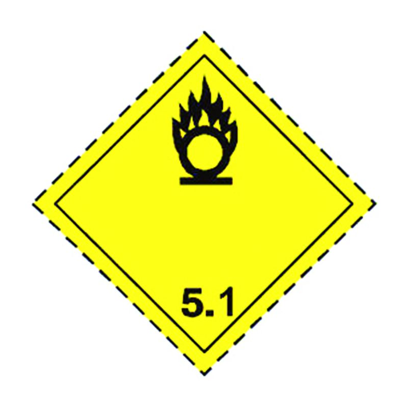 Hoiatusmärk 5,1 – 30x30, kleebis | Veoauto varuosad | Nordparts