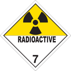 Hoiatusmärk 7D – 30x30, kleebis | Veoauto varuosad | Nordparts