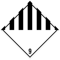 Hoiatusmärk 9 - 30x30, kleebis | Veoauto varuosad | Nordparts