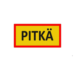 Tähisplaat - PITKÄ peegeldav alumiiniumist | Veoauto varuosad | Nordparts