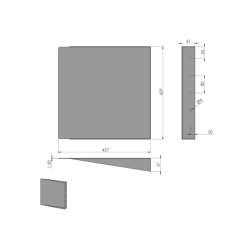 Alusplaat märgile, SS | Veoauto varuosad | Nordparts