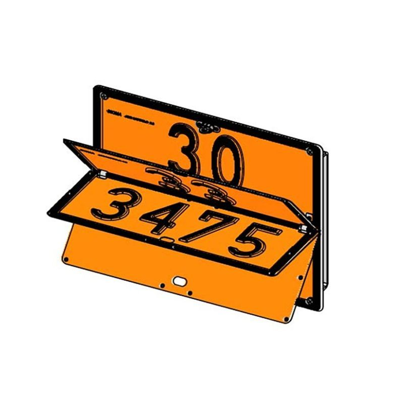 ADR märk 4-in-1 (30/1202+33/1203+3) | Veoauto varuosad | Nordparts