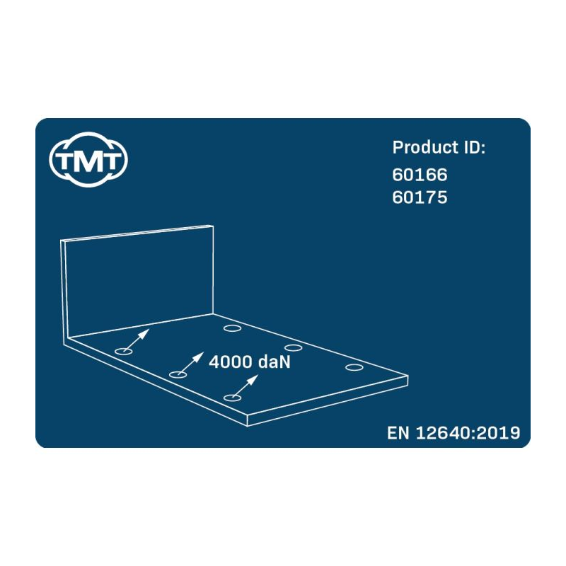 Kleepekas koormuse kinnitamiseks 4000 daN | Veoauto varuosad | Nordparts