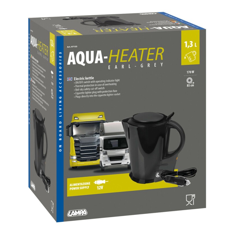 Veekeetja 12V, 170W, 1,3L