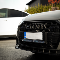 Numbriplaadi hoidja - OZZ DLP1 must | Veoauto varuosad | Nordparts