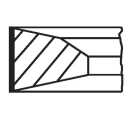 MAHLE Kolvirõngakomplekt 001 35 N0