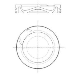MAHLE Kolvid 001 PI 00191 000