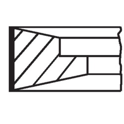 MAHLE Kolvirõngakomplekt 001 RS 00109 0N0