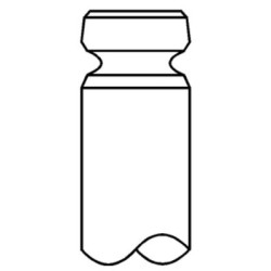 MAHLE Sisselaskeventiil 001 VE 30490 000