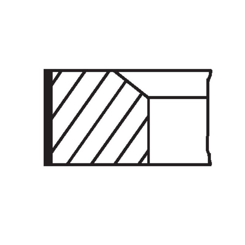 MAHLE Kolvirõngakomplekt 002 24 N0
