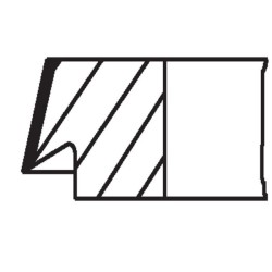 MAHLE Kolvirõngakomplekt 003 45 N0